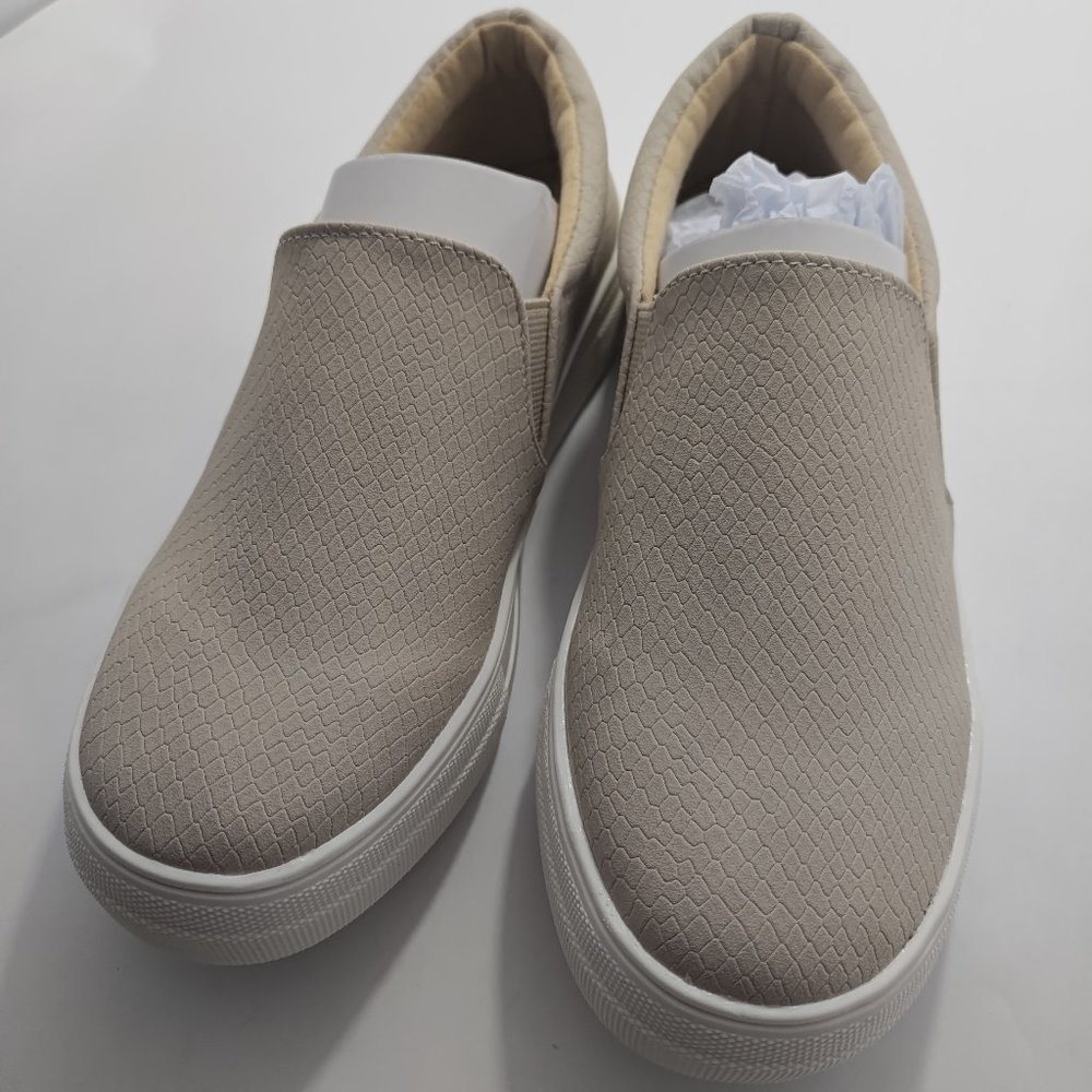 Hike-G Slip On Flat Platform Sneaker L Stone